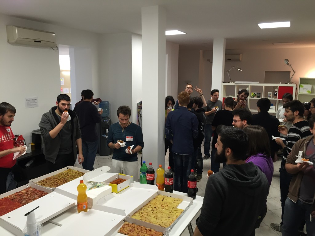 Pizza di bencvenuto!